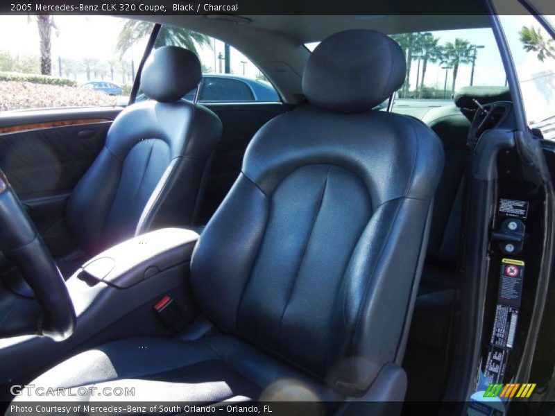 Black / Charcoal 2005 Mercedes-Benz CLK 320 Coupe