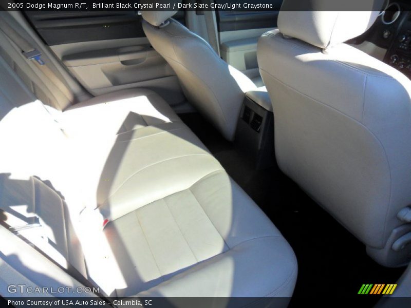 Brilliant Black Crystal Pearl / Dark Slate Gray/Light Graystone 2005 Dodge Magnum R/T