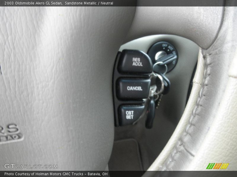 Sandstone Metallic / Neutral 2003 Oldsmobile Alero GL Sedan