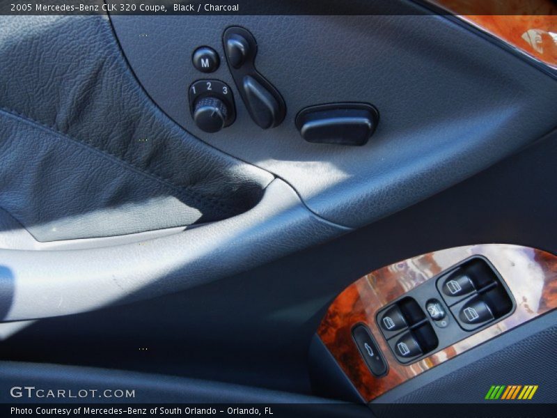 Black / Charcoal 2005 Mercedes-Benz CLK 320 Coupe