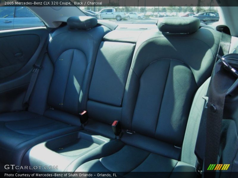 Black / Charcoal 2005 Mercedes-Benz CLK 320 Coupe