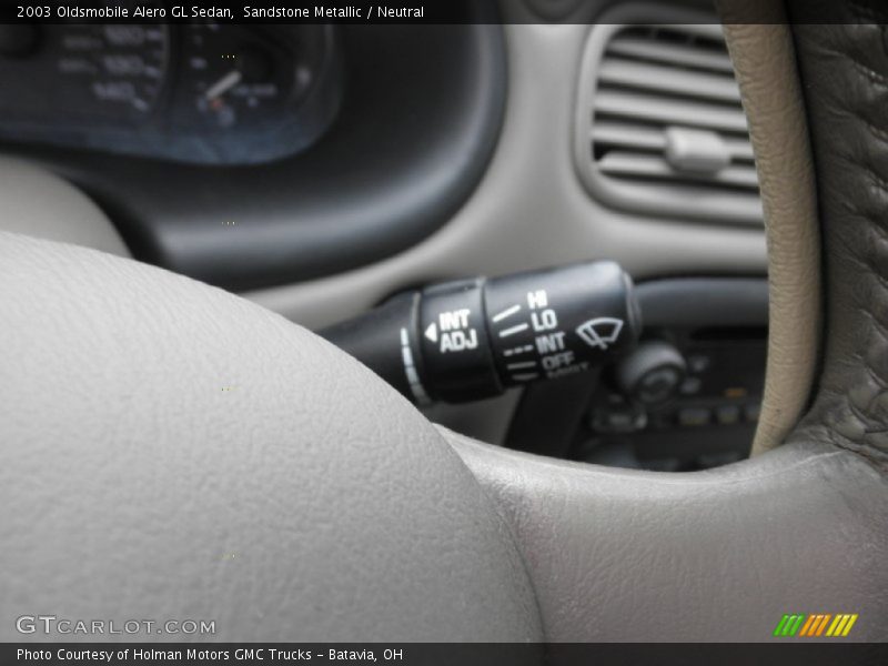 Sandstone Metallic / Neutral 2003 Oldsmobile Alero GL Sedan