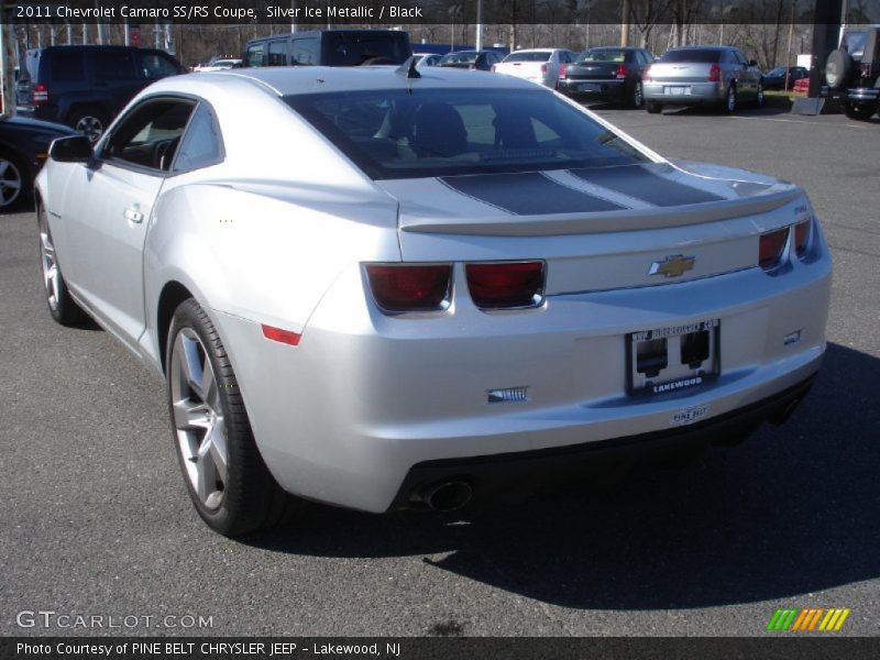 Silver Ice Metallic / Black 2011 Chevrolet Camaro SS/RS Coupe