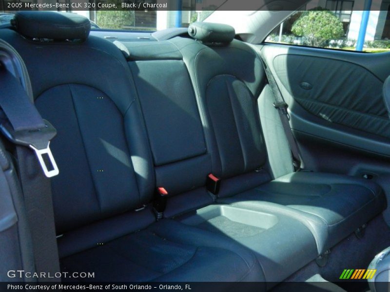 Black / Charcoal 2005 Mercedes-Benz CLK 320 Coupe