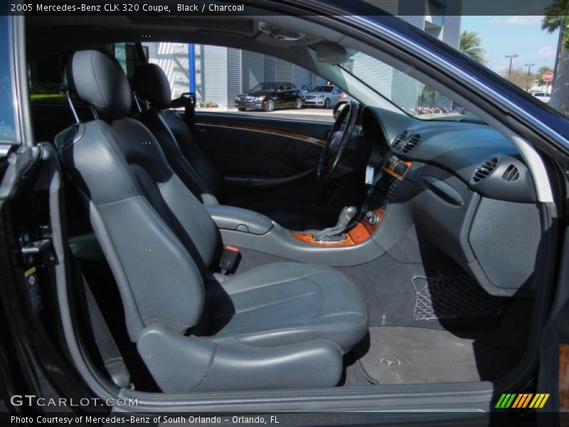 Black / Charcoal 2005 Mercedes-Benz CLK 320 Coupe