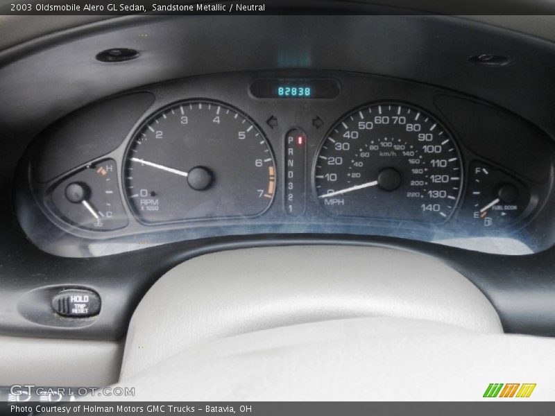 Sandstone Metallic / Neutral 2003 Oldsmobile Alero GL Sedan