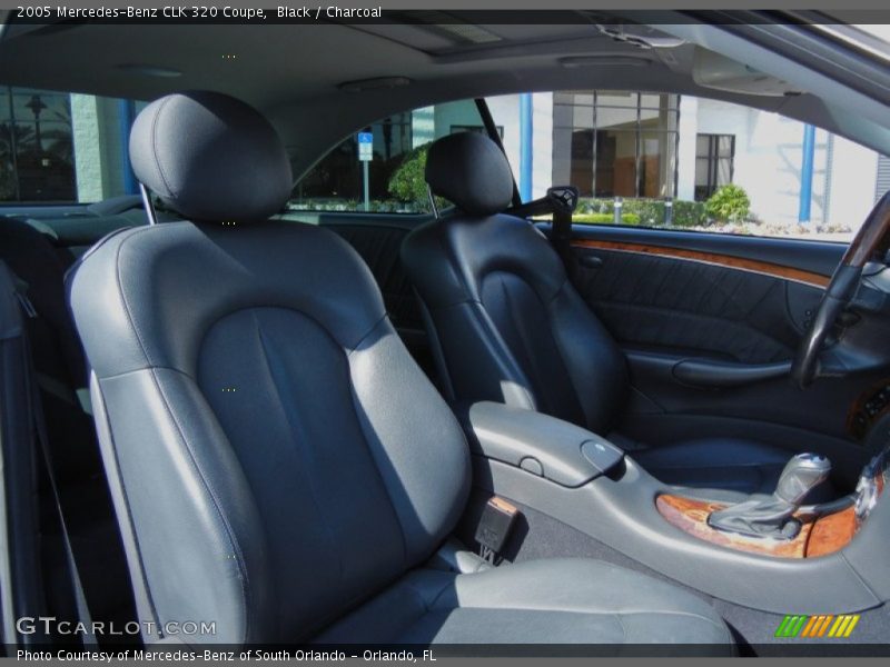 Black / Charcoal 2005 Mercedes-Benz CLK 320 Coupe