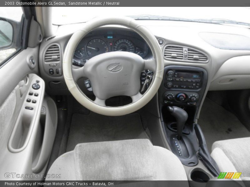 Sandstone Metallic / Neutral 2003 Oldsmobile Alero GL Sedan