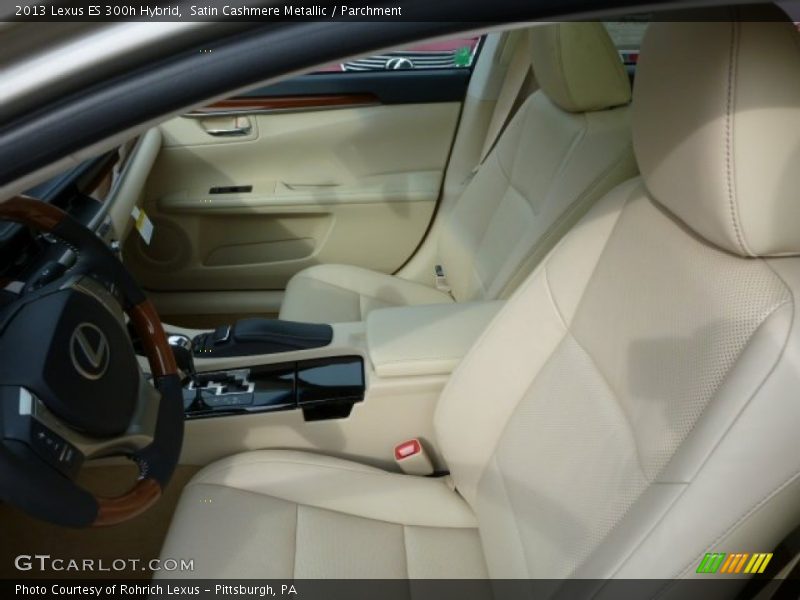 Satin Cashmere Metallic / Parchment 2013 Lexus ES 300h Hybrid