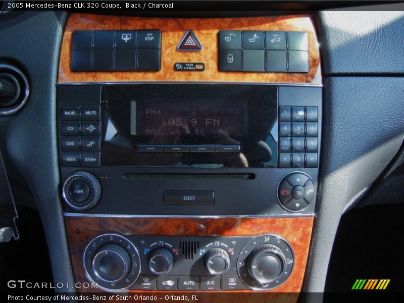 Black / Charcoal 2005 Mercedes-Benz CLK 320 Coupe