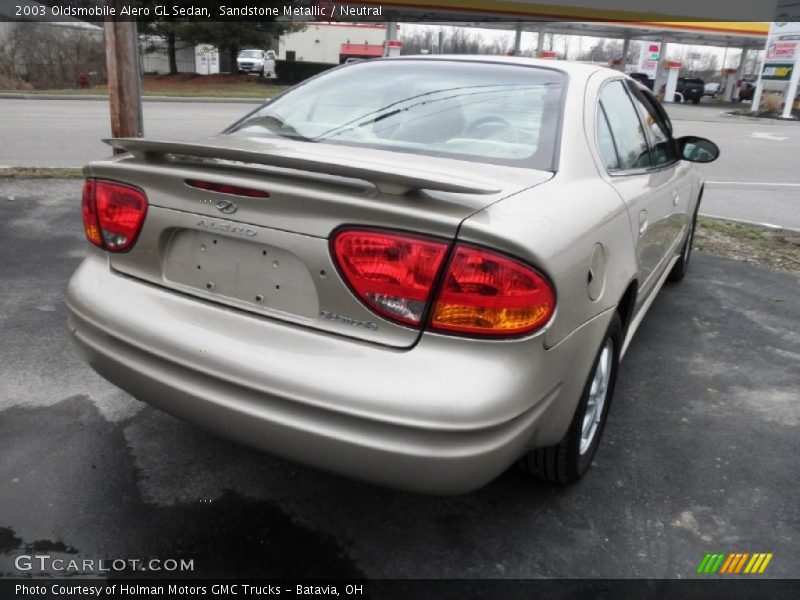 Sandstone Metallic / Neutral 2003 Oldsmobile Alero GL Sedan