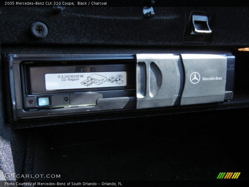 Black / Charcoal 2005 Mercedes-Benz CLK 320 Coupe