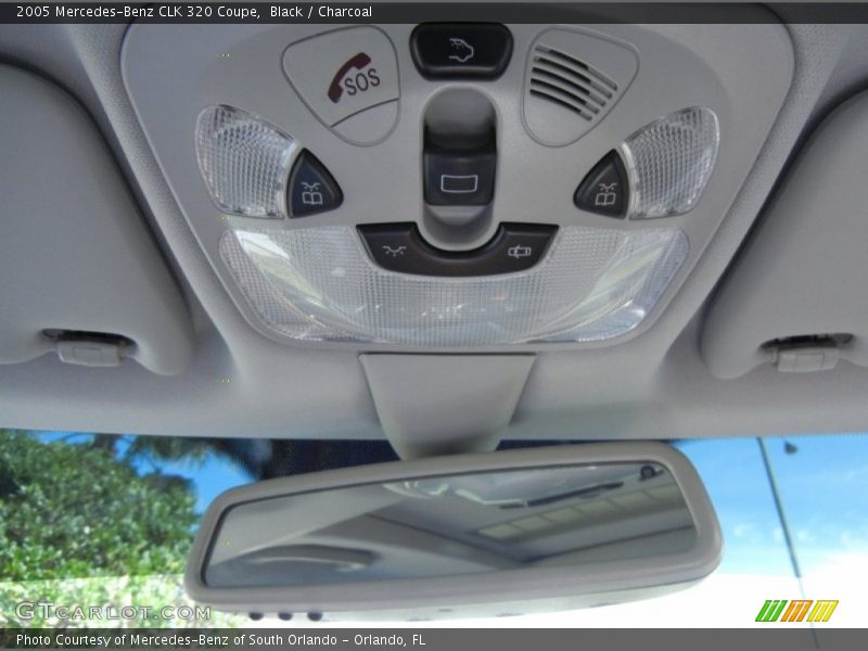 Black / Charcoal 2005 Mercedes-Benz CLK 320 Coupe