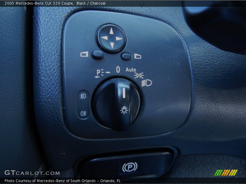 Black / Charcoal 2005 Mercedes-Benz CLK 320 Coupe
