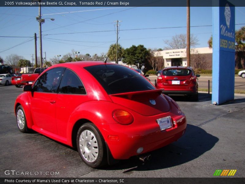 Tornado Red / Cream Beige 2005 Volkswagen New Beetle GL Coupe