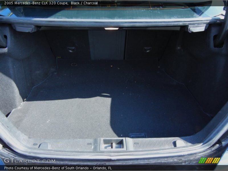 Black / Charcoal 2005 Mercedes-Benz CLK 320 Coupe
