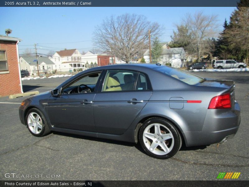 Anthracite Metallic / Camel 2005 Acura TL 3.2