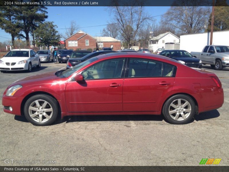  2004 Maxima 3.5 SL Red Opulence