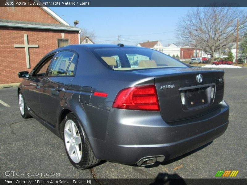 Anthracite Metallic / Camel 2005 Acura TL 3.2