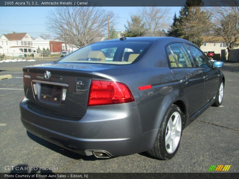Anthracite Metallic / Camel 2005 Acura TL 3.2
