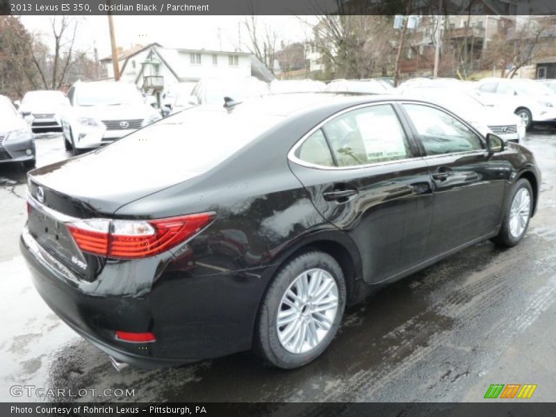 Obsidian Black / Parchment 2013 Lexus ES 350