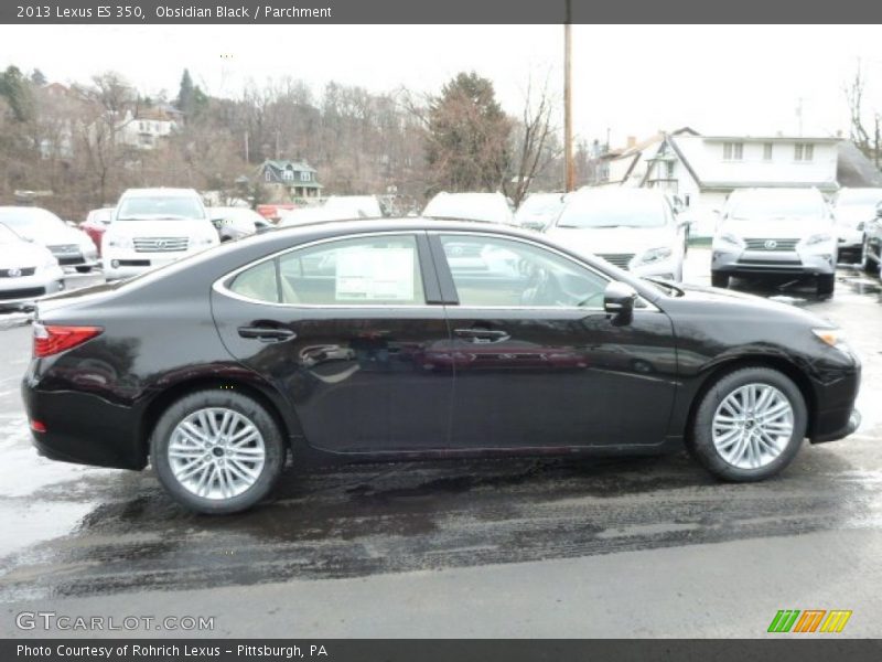 Obsidian Black / Parchment 2013 Lexus ES 350