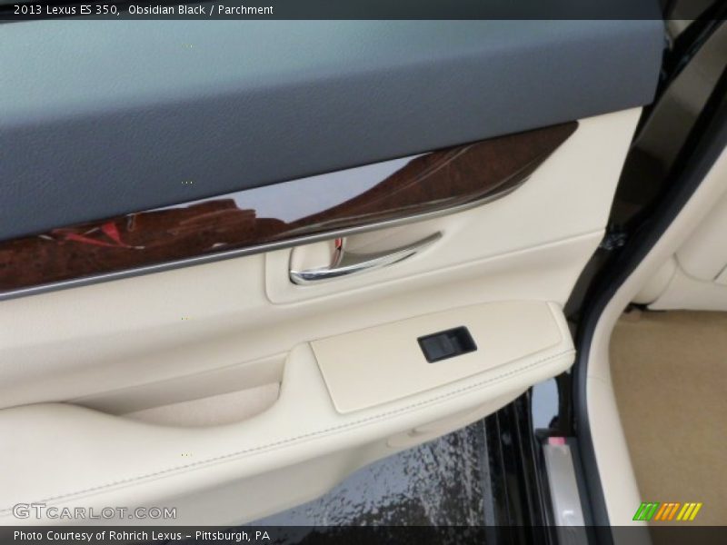 Obsidian Black / Parchment 2013 Lexus ES 350