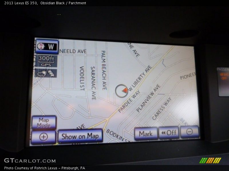 Obsidian Black / Parchment 2013 Lexus ES 350