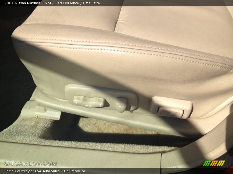 Red Opulence / Cafe Latte 2004 Nissan Maxima 3.5 SL