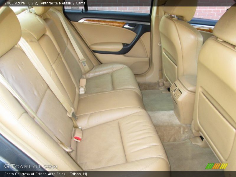 Anthracite Metallic / Camel 2005 Acura TL 3.2