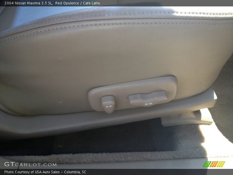 Red Opulence / Cafe Latte 2004 Nissan Maxima 3.5 SL