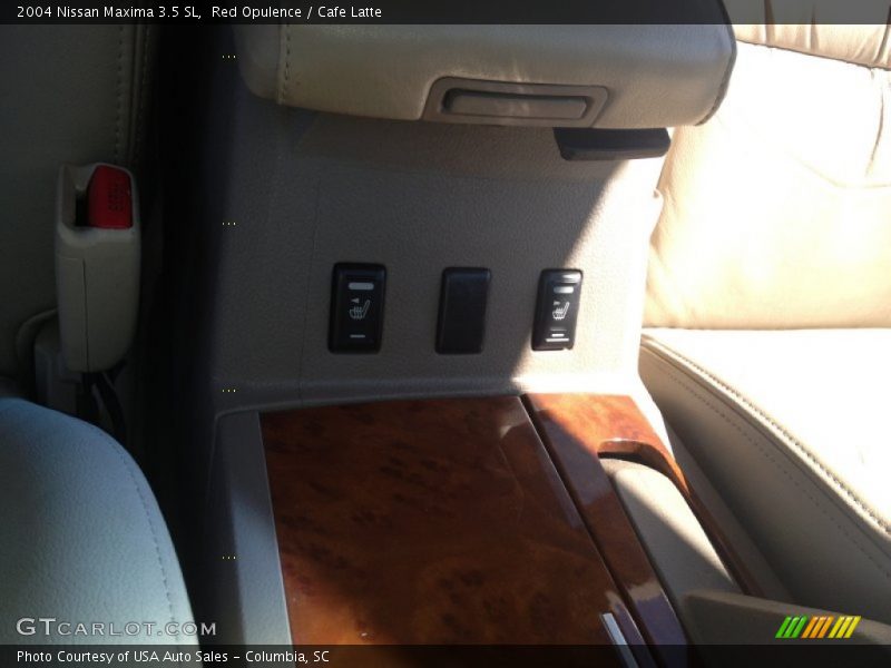 Red Opulence / Cafe Latte 2004 Nissan Maxima 3.5 SL