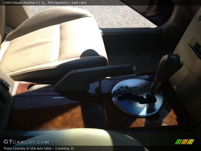 Red Opulence / Cafe Latte 2004 Nissan Maxima 3.5 SL