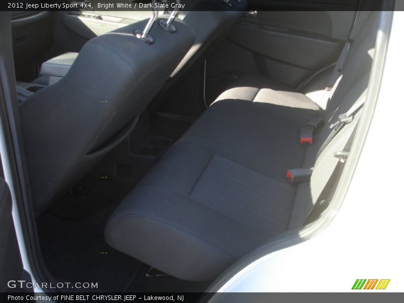 Bright White / Dark Slate Gray 2012 Jeep Liberty Sport 4x4
