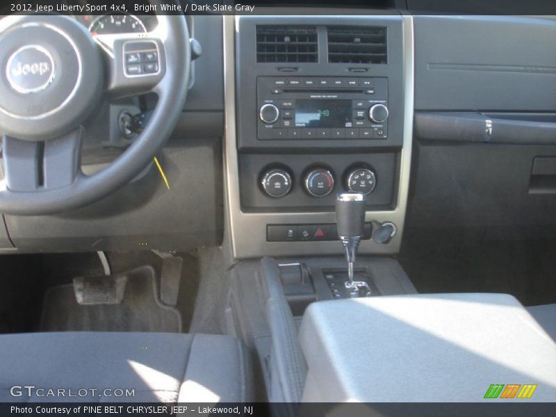 Bright White / Dark Slate Gray 2012 Jeep Liberty Sport 4x4
