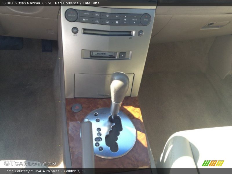Red Opulence / Cafe Latte 2004 Nissan Maxima 3.5 SL