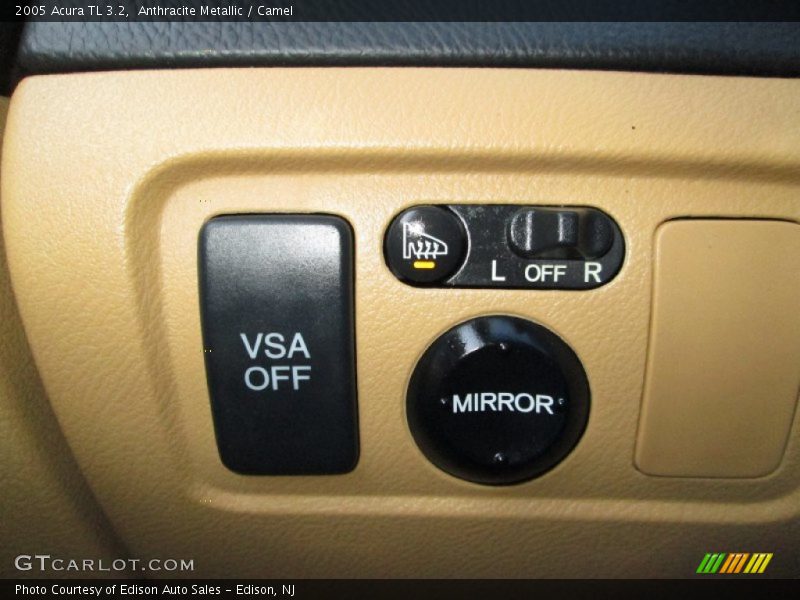 Anthracite Metallic / Camel 2005 Acura TL 3.2