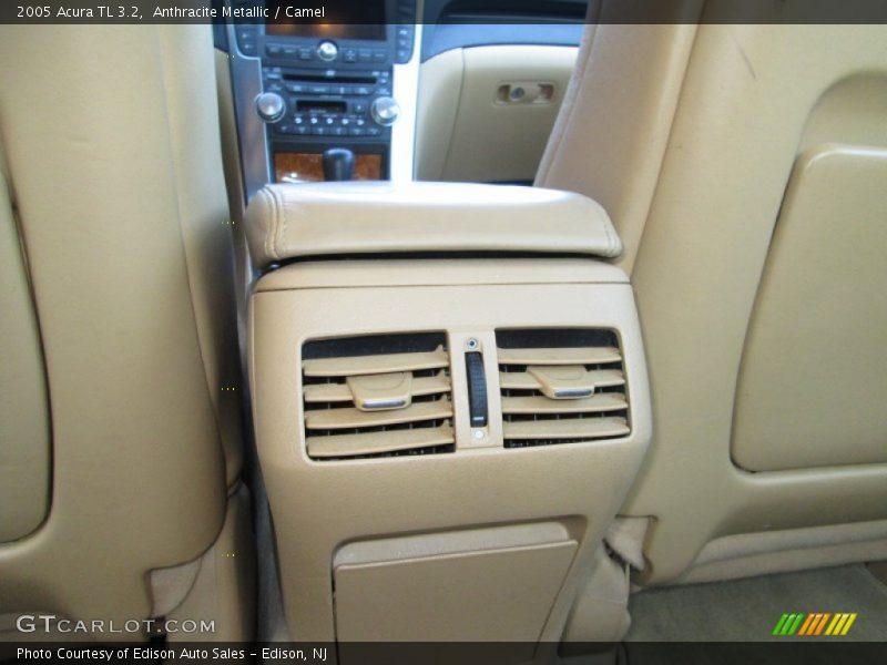 Anthracite Metallic / Camel 2005 Acura TL 3.2