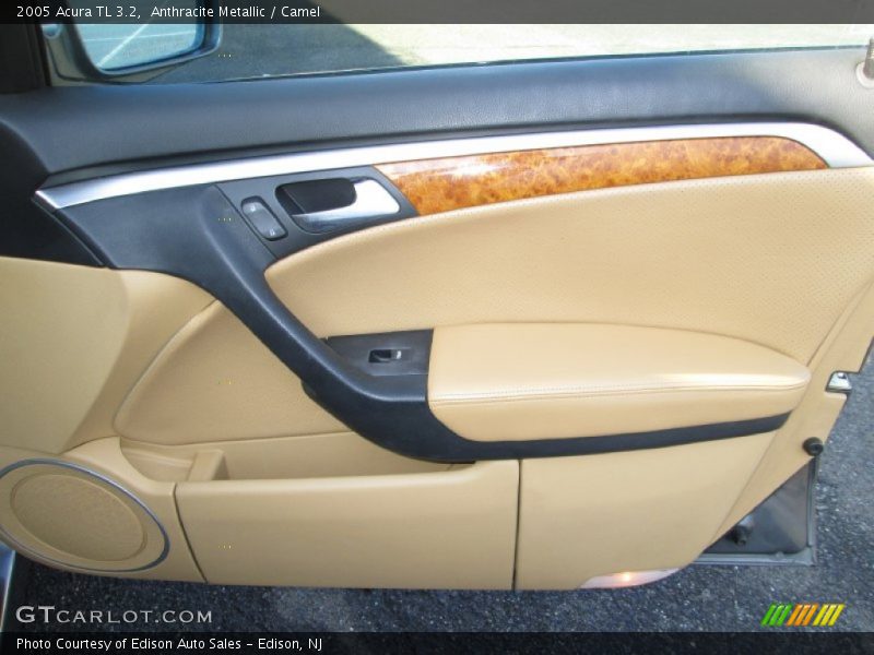 Anthracite Metallic / Camel 2005 Acura TL 3.2