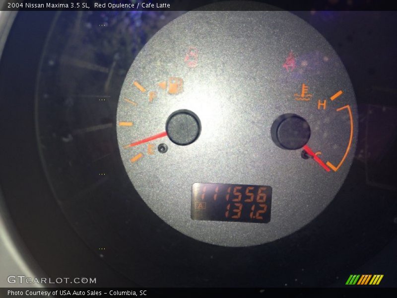 Red Opulence / Cafe Latte 2004 Nissan Maxima 3.5 SL