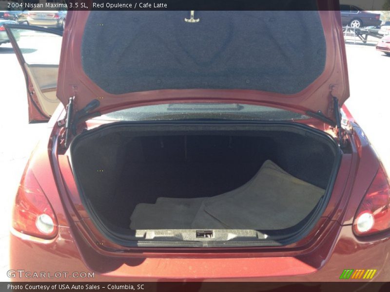 Red Opulence / Cafe Latte 2004 Nissan Maxima 3.5 SL