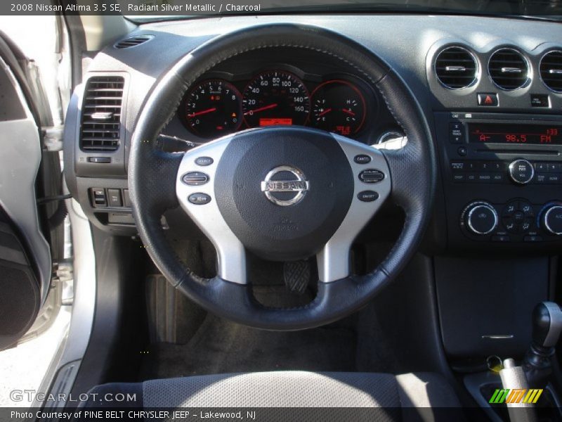 Radiant Silver Metallic / Charcoal 2008 Nissan Altima 3.5 SE