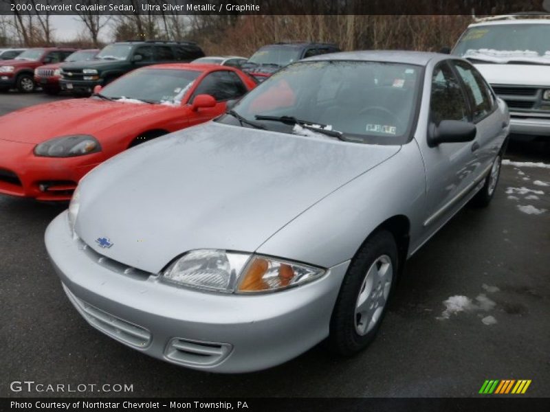 Front 3/4 View of 2000 Cavalier Sedan