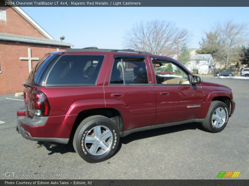 Majestic Red Metallic / Light Cashmere 2004 Chevrolet TrailBlazer LT 4x4