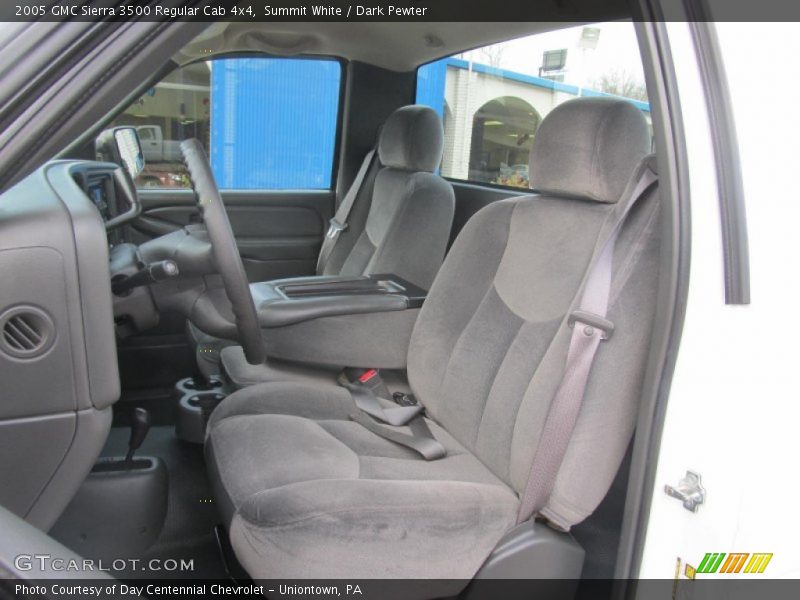  2005 Sierra 3500 Regular Cab 4x4 Dark Pewter Interior