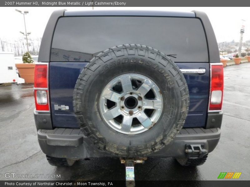 Midnight Blue Metallic / Light Cashmere/Ebony 2007 Hummer H3