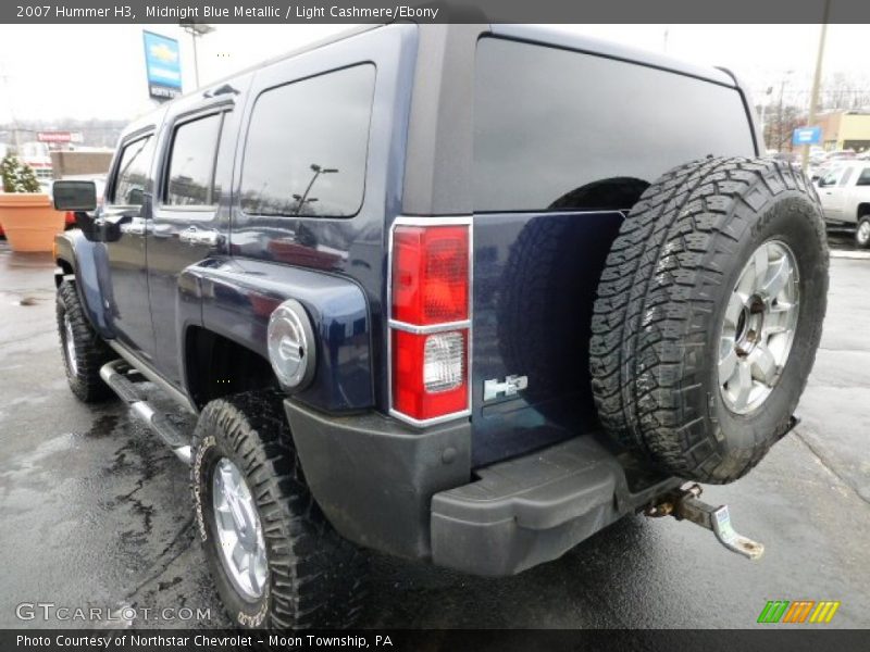 Midnight Blue Metallic / Light Cashmere/Ebony 2007 Hummer H3