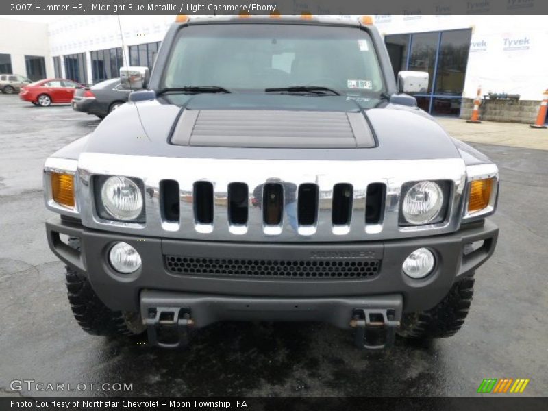 Midnight Blue Metallic / Light Cashmere/Ebony 2007 Hummer H3