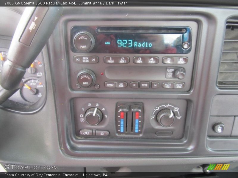 Summit White / Dark Pewter 2005 GMC Sierra 3500 Regular Cab 4x4