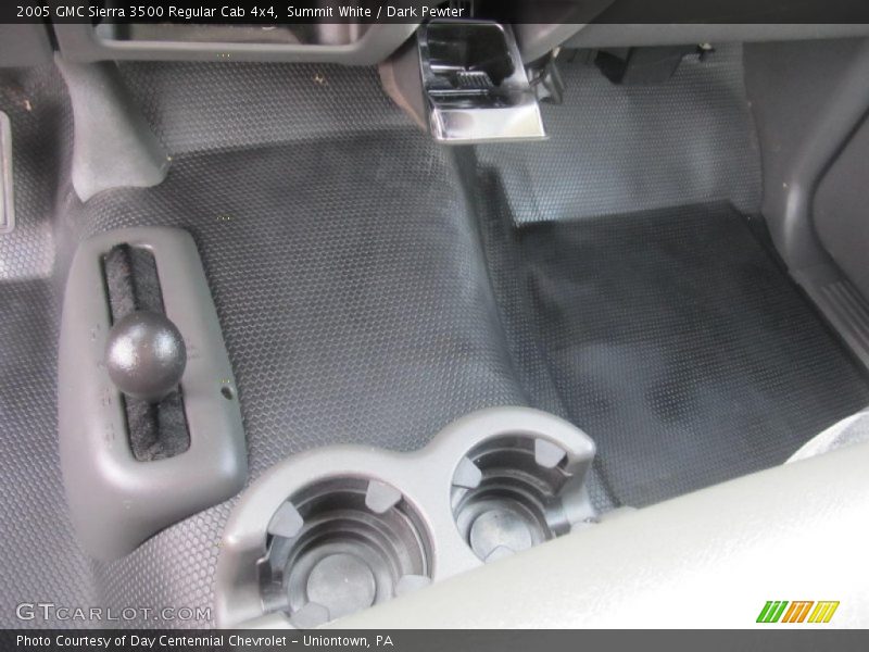 Summit White / Dark Pewter 2005 GMC Sierra 3500 Regular Cab 4x4